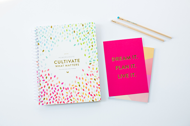 Amy Rae Photography // Intentional Goal Planning with Powersheets from Cultivate What Matters